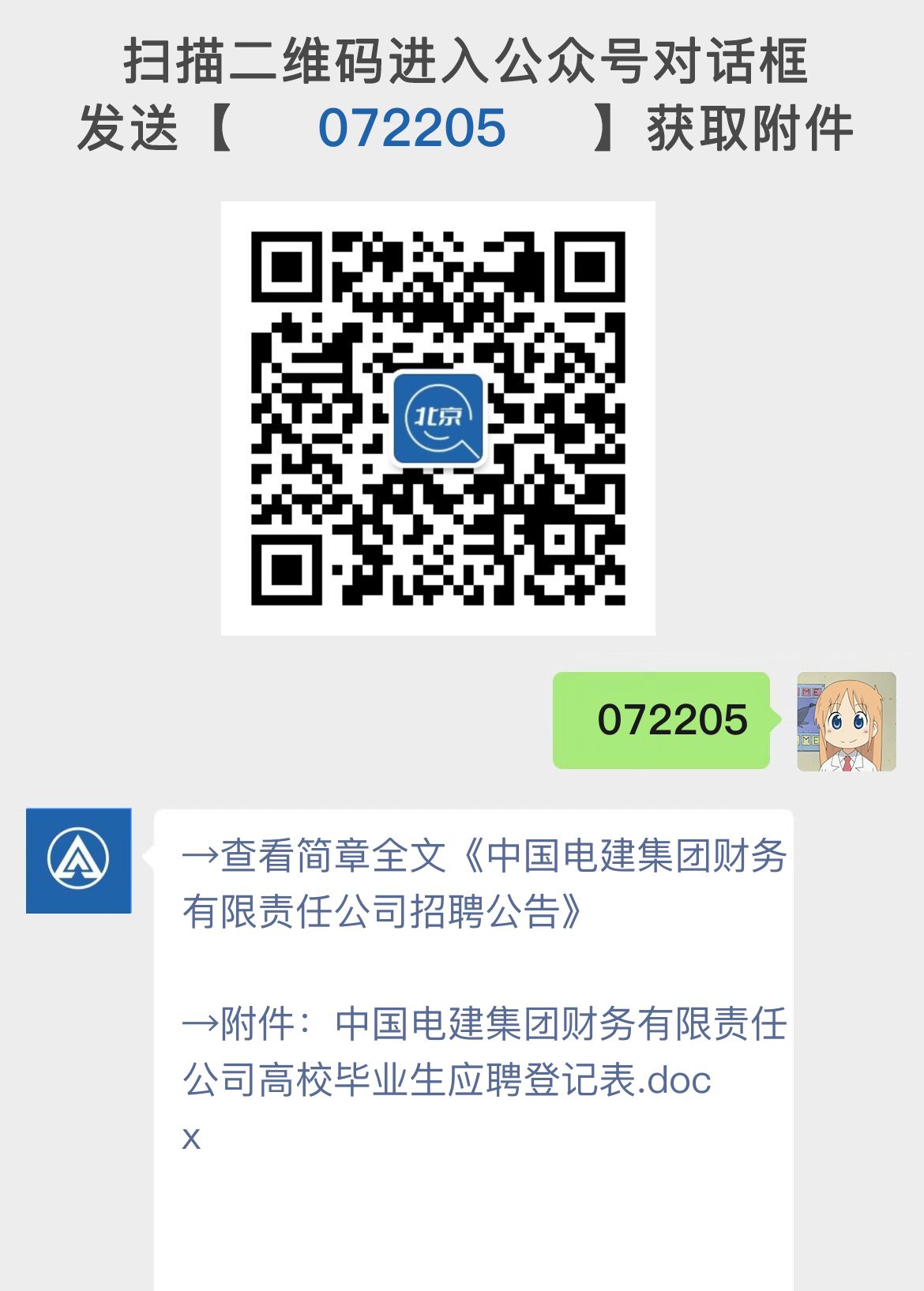 中国电建集团财务有限责任公司招聘公告